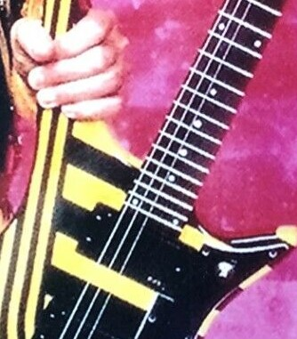 RockCandyMag's tweet image. MYSTERY MUSICIAN

Yesterday&apos;s MM was Mark &apos;The Animal&apos; Mendoza of Twisted Sister.

Today&apos;s Mystery Musician likes yellow and black stripes!