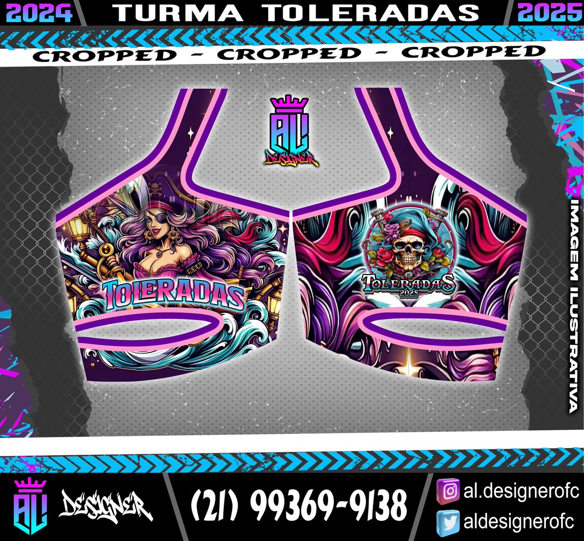 • | Mais um trabalho finalizado ✔️🖥️

• | Arte de Cropped= TURMA TOLERADAS 🎭

• | Faça arte da sua Turma, Grupo, Torcida &amp; Galera

• | 📲(21) 99369-9138 Allex

<a href="/Toleradasanchi/">TOLERADAS 👑</a>