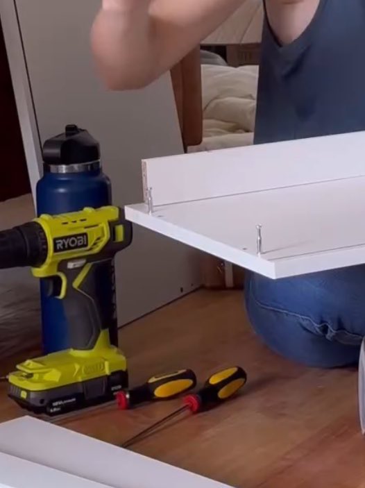 but wait i use a ryobi drill too she’s just like me