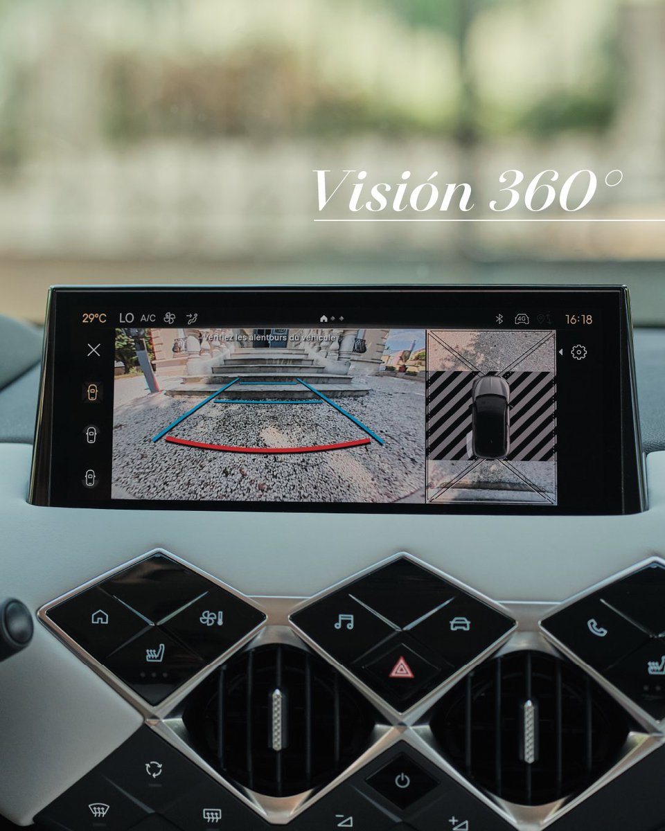 Nuestro New DS 3 cuenta con cámaras de última generación las cuales son parte de nuestra tecnología “Visión 360°”, esto entrega una imagen del modelo y su entorno desde un plano cenital, en maniobras de baja velocidad.

#dschile #autos #ds #lujo