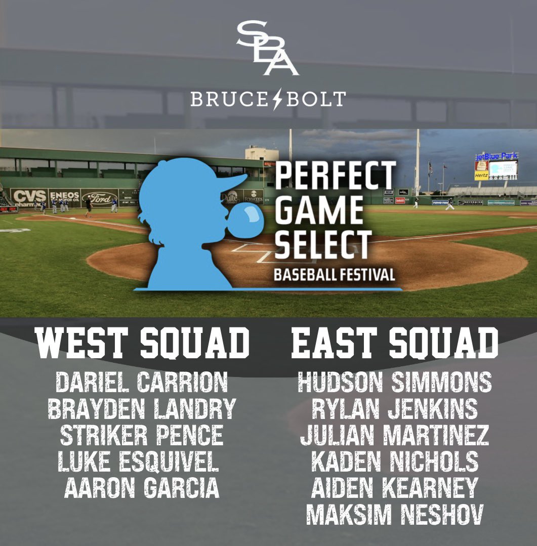 sbaboltsntl14u's tweet photo. Countdown to Select Fest is on🫡
#SBA #ShowcaseBaseballAcademy #PG #PerfectGame #SelectFest https://t.co/6p6RHEVAVB