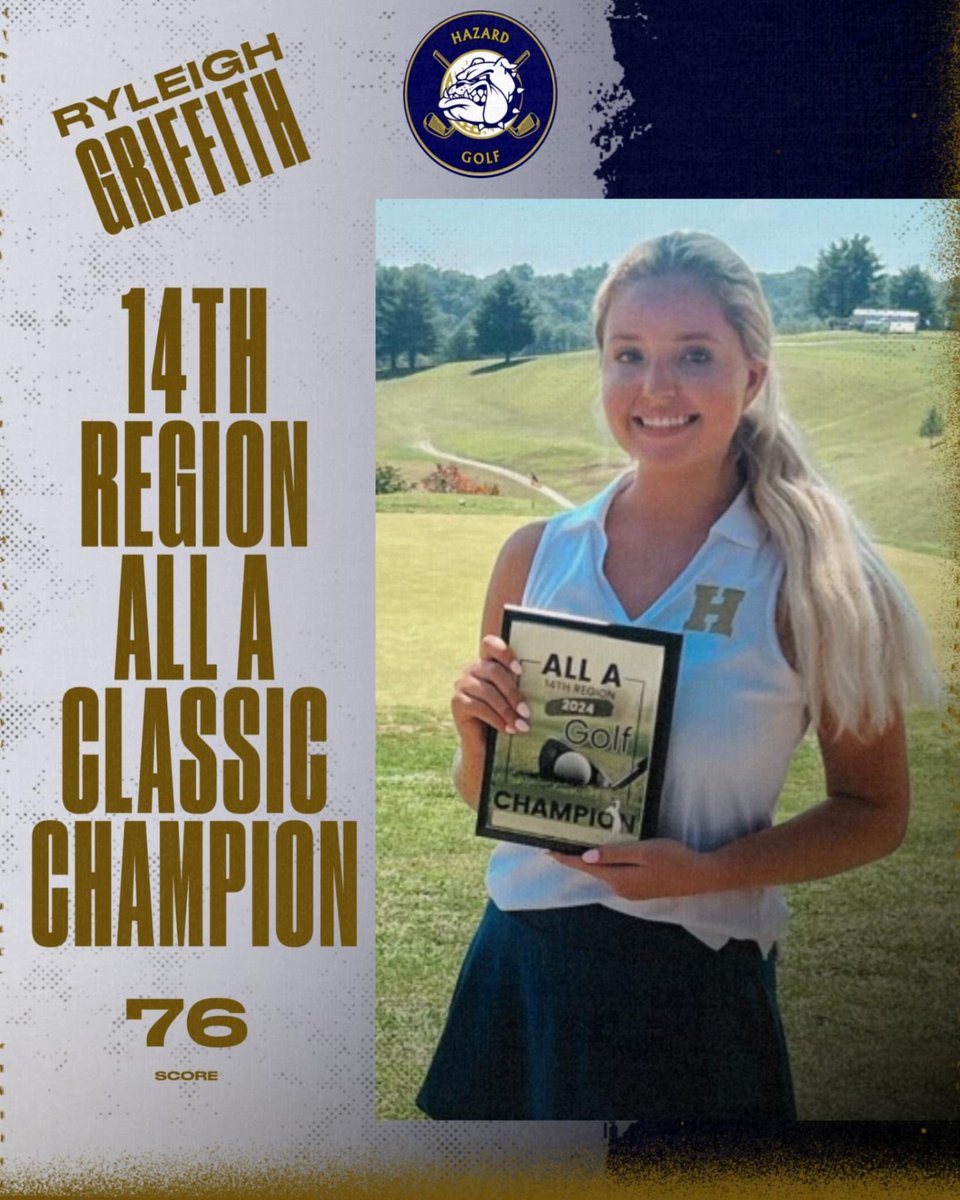 Congratulations to our stud 2nd baseman winning the regional golf championship today.  Talented mult-sport athlete!