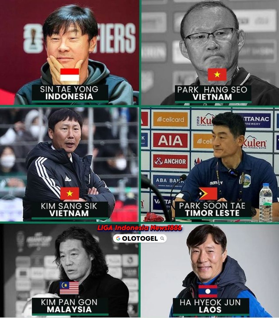 news18889's tweet photo. K-POP โ
K-DRAMA โ
K-Coach โ
Pelatih negara-negara Asean yang menggunakan pelatih asal Korea Selatan ๐ฐ๐ท
#skuadgaruda #coachsty #stefanolilipaly #strikertimnas #pemantauan #pemain #timnasindonesia #kualifikasipialadunia2026 #ligaindonesianews1888 #olotogel https://t.co/AaSfznpqhL