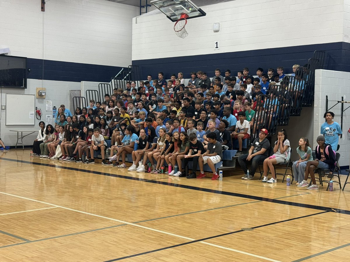 bzawislak5's tweet photo. Such a special day @LarsonMS welcoming our 6th graders to the Rebel community at WEB Day! Special thanks to @MissMendola @MrsParkerLMS and all our WEB Leaders for bringing the energy and showing our students what it means to be #LarsonSTRONG https://t.co/JE8jzPGSWo