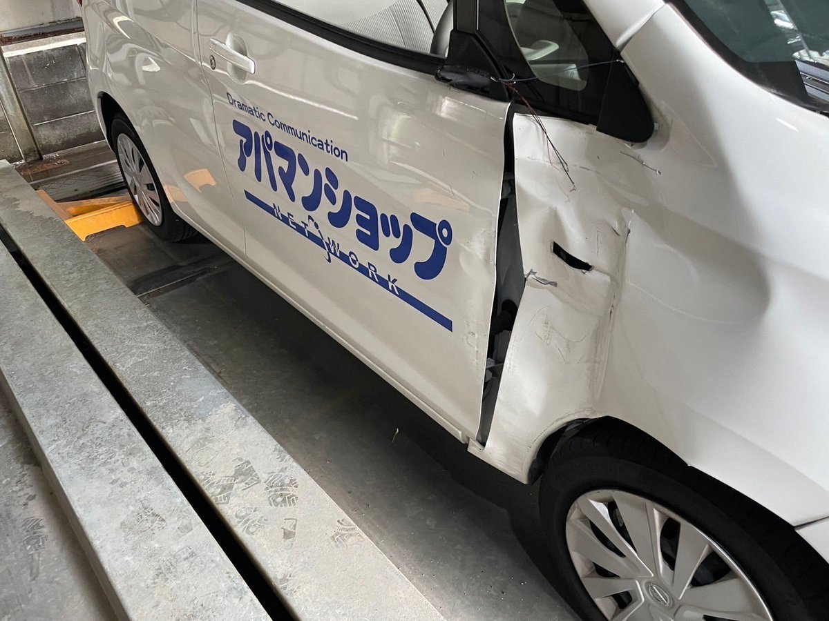 JZX4444's tweet photo. おはようございます☀
昨日の池袋までレッカー搬送しにいった車ブレーキローター脱落してた笑
どーゆー乗り方してるんだろ
なんかノッキングてか棚落ちしてる音してたし笑
アパマンショップ様のはアルト急ぎで
デイズもボコボコはよ治さなければ😅
レッカー作業、合間作業なら受付ます
ご連絡下さい🙇 https://t.co/iH8bQw5gJa