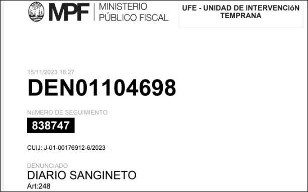 CapitanVidencia's tweet photo. Art #275 #276 #245 #CPP @Robergmoritan    https://t.co/0EewDz8WQb @MinJusticia_Ar @m_cuneolibarona @PatoBullrich @JMilei @jorgemacri  @UNICEF @MPTutelar @Lauragrindetti @clarincom @LANACION @SenadoArgentina @DiputadosAR  @CaroStanley @claramuzzio @watchtowergedon @CNN @BBC @ABC https://t.co/w6RI4rtftg