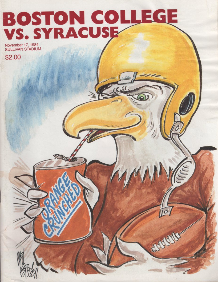 AndyHemmerBC86's tweet photo. Game 9 of the #BC84 season was a 24-16 dub over The Orangemen of Syracuse at Sullivan, capped by a 78-yard Kelvin Martin punt return TD, his second in two weeks. Here's the first score for @BCFootball courtesy #33 Steve Strachan #BC84 Happy Anniversary !!
https://t.co/RSzcmDUVFQ https://t.co/GYLwK2fOsO