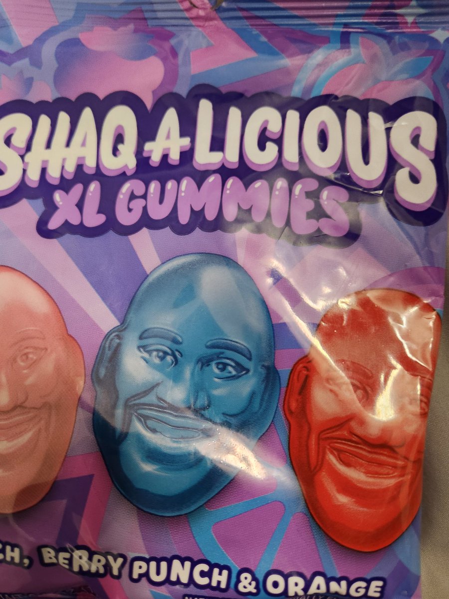 I went to the candy Shaq today.
