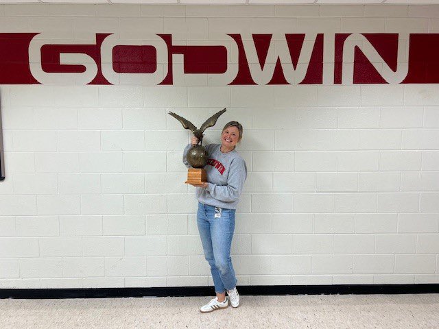 Leigh Dunavant (@lrdunavant) on Twitter photo Mrs. Spain is our August EPIC Eagle… representing our core values… excellence, perseverance, integrity and compassion! <a href="/GodwinPride/">Godwin Pride</a> Mrs. Spain is our August EPIC Eagle… representing our core values… excellence, perseverance, integrity and compassion! <a href="/GodwinPride/">Godwin Pride</a>