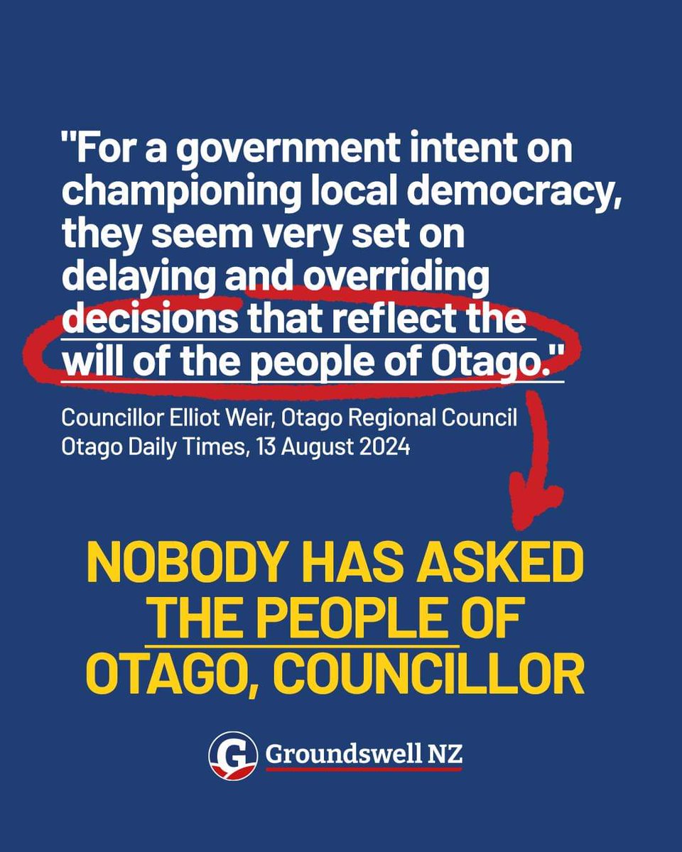 Well, we did. In 3 stages between 2021-2023, with online and drop-in sessions across the region. We received >1000 pieces of feedback, including from Groundswell.

There was also an election during that period where the LWRP was a key issue, and people like me got elected.
