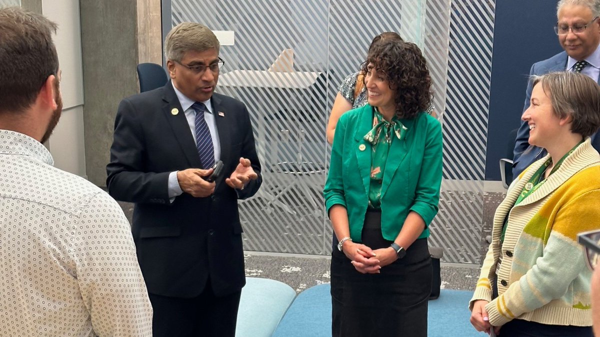NSF Director Sethuraman Panchanathan (@nsfdrpanch) on Twitter photo The breadth of research at <a href="/uoregon/">University of Oregon</a> is remarkable, from AI and quantum technologies to cutting-edge earthquake science. Each of these programs is a testament to the power of curiosity-driven research, supported by <a href="/NSF/">U.S. National Science Foundation</a>. The breadth of research at <a href="/uoregon/">University of Oregon</a> is remarkable, from AI and quantum technologies to cutting-edge earthquake science. Each of these programs is a testament to the power of curiosity-driven research, supported by <a href="/NSF/">U.S. National Science Foundation</a>.