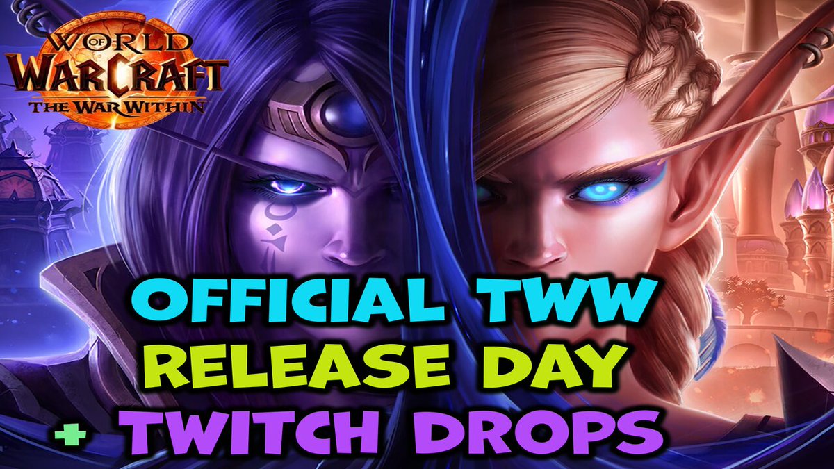 TWW Launch Stream, Part 2 LOL . I am live on my youtube and twitch channel . Drops are live as well for the Ghastly Charger and there's also a pet available through gifted subs x2 . #WarWithin