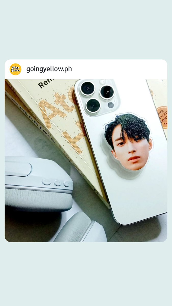 goingyellowph's tweet photo. Popsocket very demure ✨️ very cutesy https://t.co/E2mhP9W50X