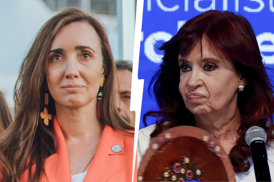 La chorra hablando mal de Victoria Villarruel. ¿Todos la queremos presa a Cristina Kirchner?? 👇