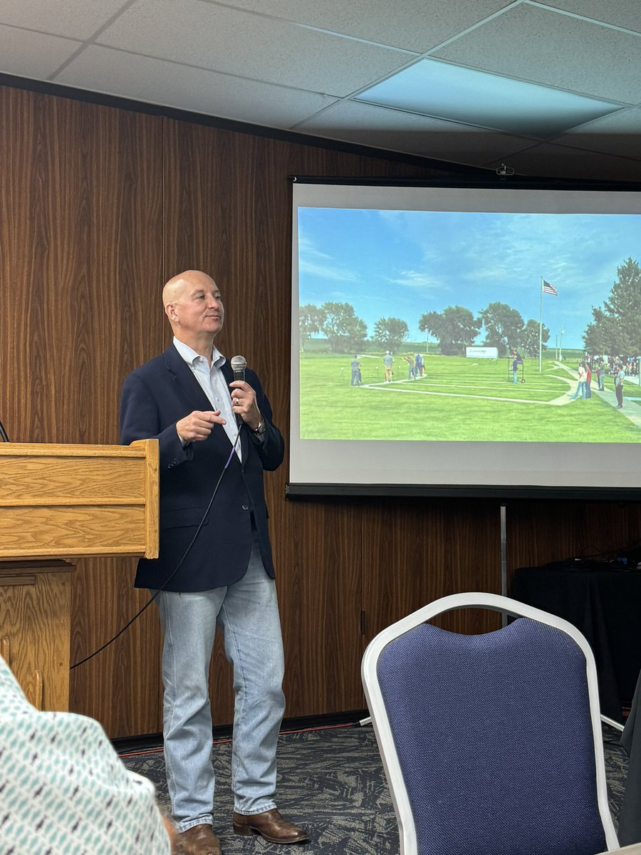 Appreciate <a href="/PeteRicketts/">Pete Ricketts</a> joining Hamilton County <a href="/NeCGA/">Nebraska Corn Growers Association</a> test plot and dinner in Aurora. <a href="/NECornBoard/">Nebraska Corn Board</a>