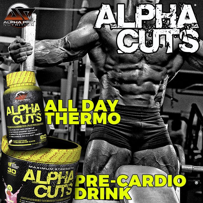 AlphaPro's tweet image. alphapronutrition.com 20%OFF plus FREE shipping this week! #alphacuts #fatburner #weightloss