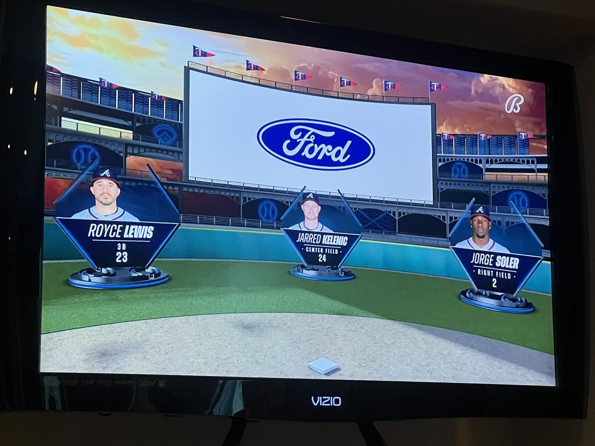 According to @BallySportsNOR the Braves are playing Royce Lewis in LF tonight #nothanks