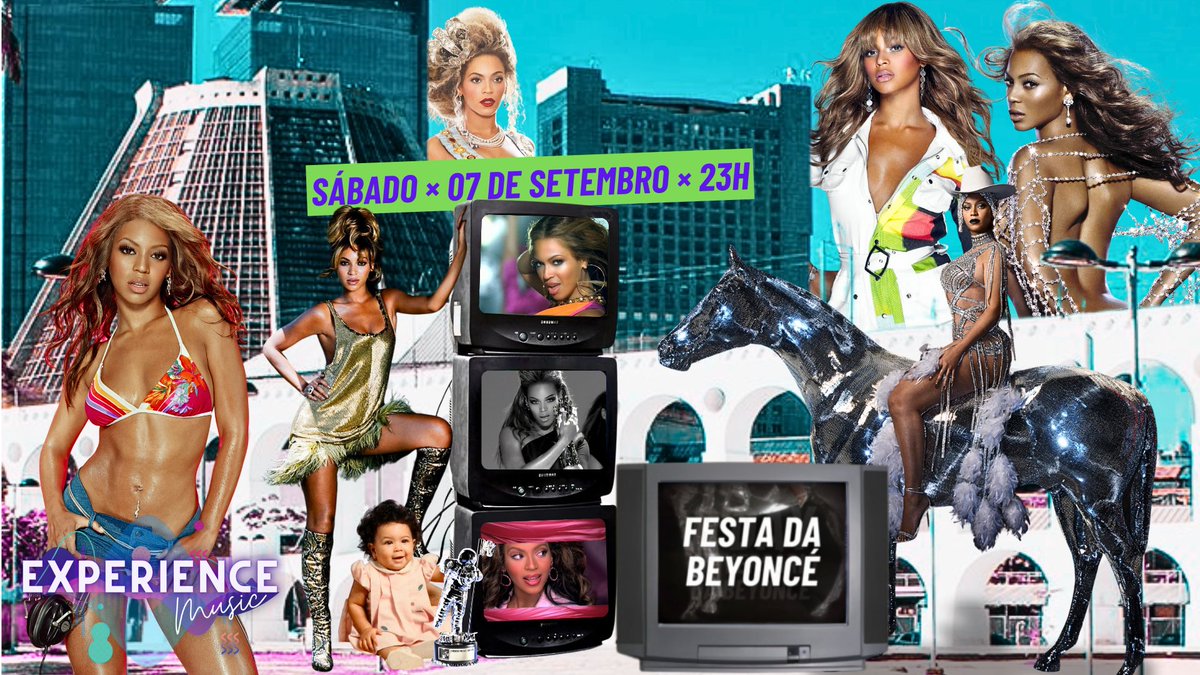 festadabeyonce's tweet photo. Próximas edições da Festa da Beyoncé:

07/09 - Rio de Janeiro
21/09 - São Paulo
05/10 - Salvador (pela 1ª vez)

Ingresso antecipado: https://t.co/gqNGYsLdwz

+ Informações: https://t.co/4HZ8Gio3Zm

#beyonce #beyhive #festadabeyonce #fanparty #beyfans https://t.co/w9SeYcVh8L