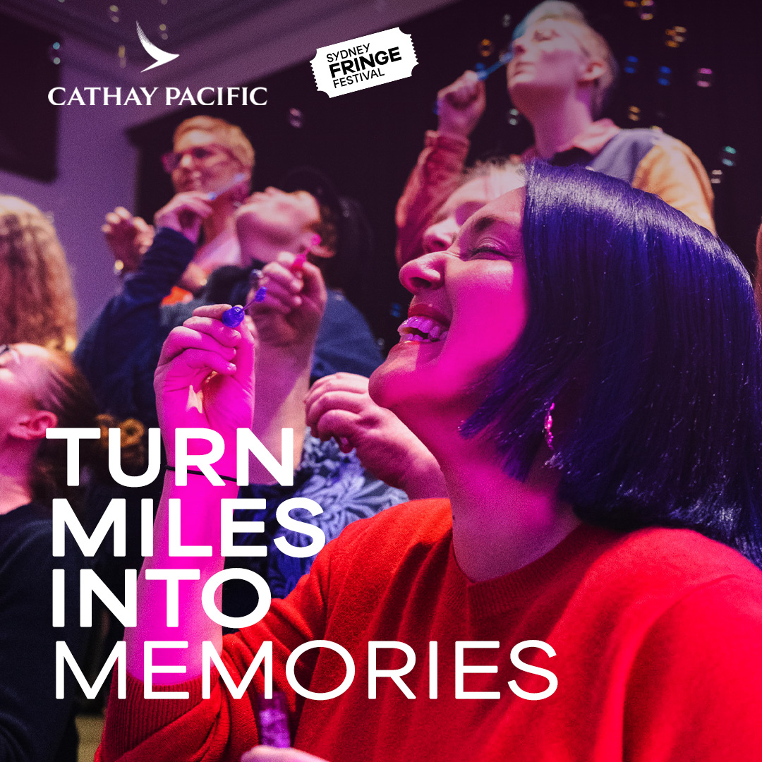 sydneyfringe's tweet photo. We are excited to announce our partnership with @cathaypacific as our official airline partner for the 2024 Sydney Fringe Festival.

#sydneyfringe https://t.co/pTLDFoU2uL