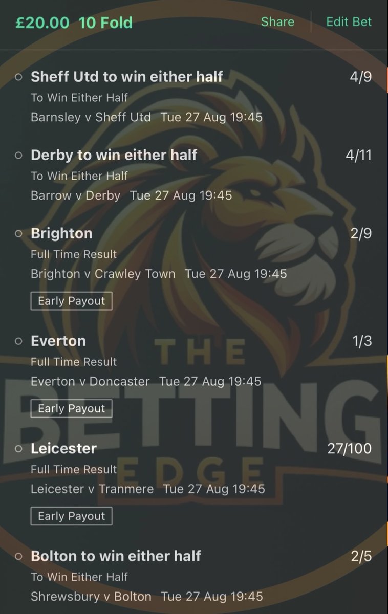 The Betting Edge tweet media