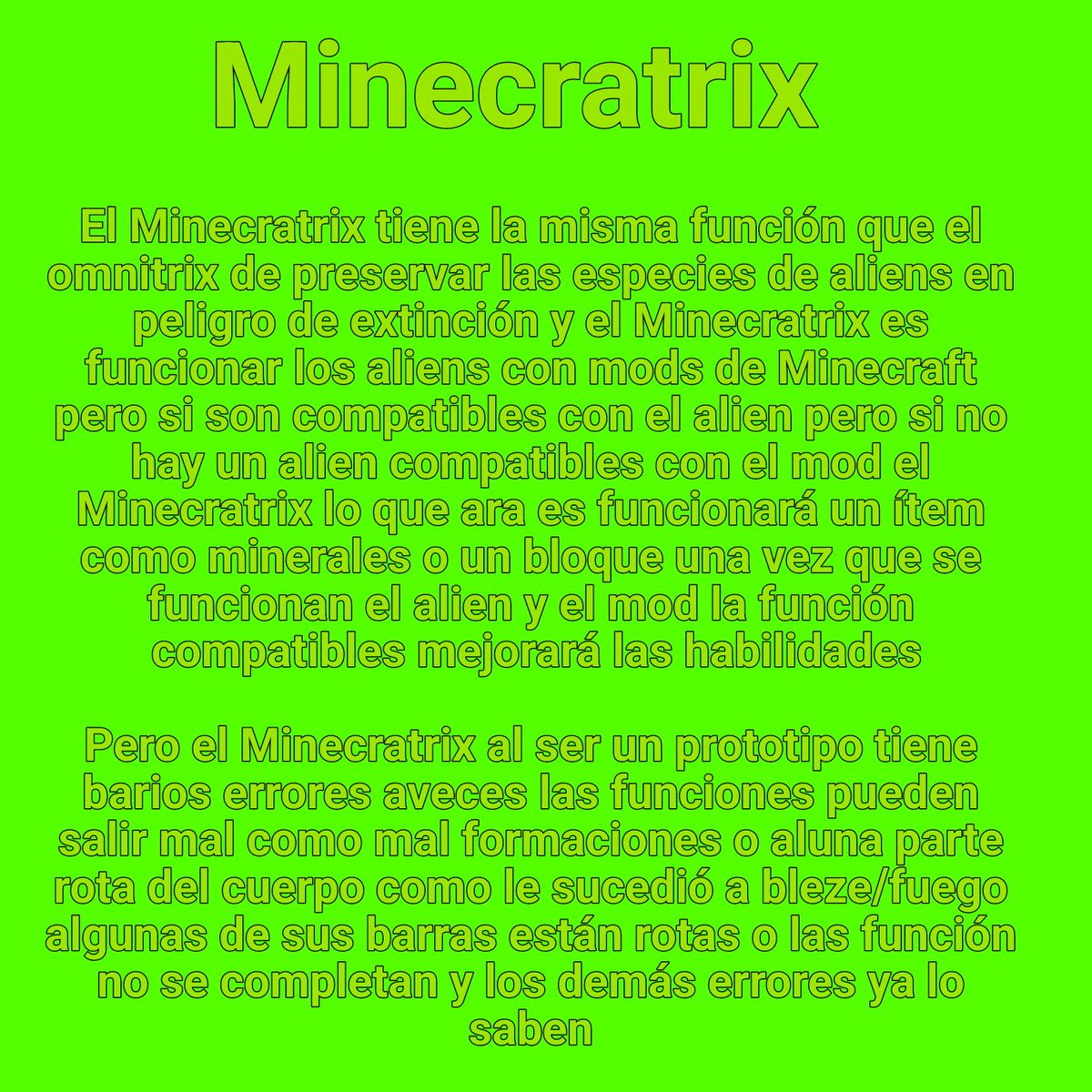 DonComicGAJPA's tweet photo. Aquí esta el #rediseño del #Minecratrix y sus funciones
#minecraft #Chaquetrix #Ben10 #ben10alienforce #chisquetrix #charnitrix #carnitrix #chisquetrix #ben10ultimatealien #art #fanart #ben10redesign #ben10omniverse #ben10classic #ben10art #fandub #ben10fanart #chernitrix https://t.co/Os4vhVTpfv