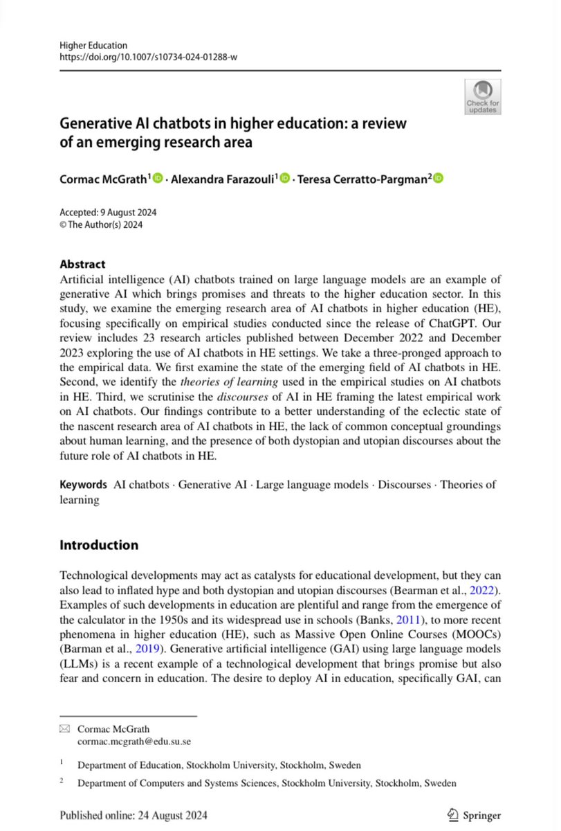 This paper argues we should avoid fueling extreme narratives, both overly pessimistic and optimistic, about Generative AI. Instead, our focus should be on thorough research that explores the nuanced impacts and applications of this technology in higher education settings.
