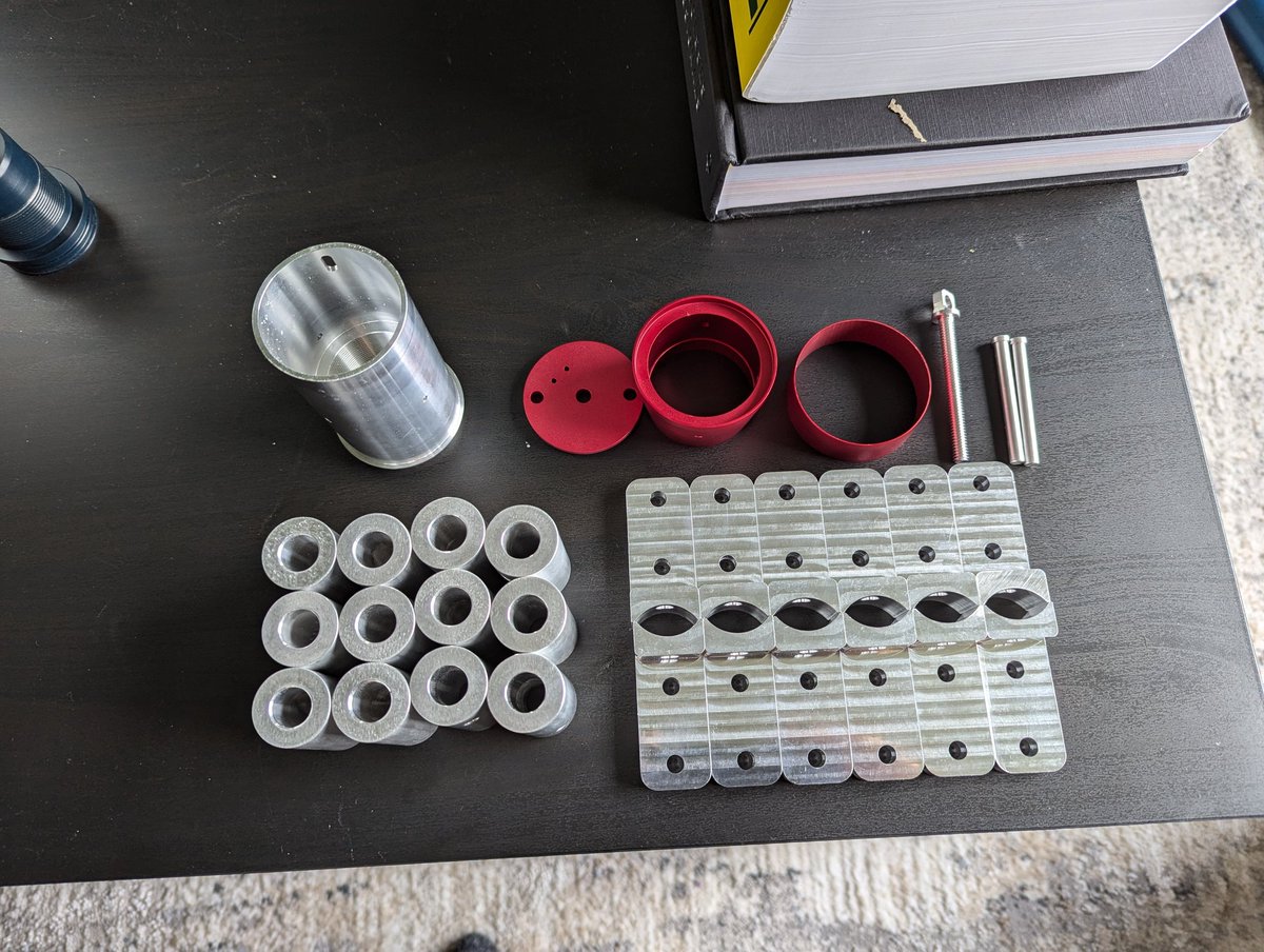 Parts for a flight at BALLS and a launch tower courtesy of cheap Chinese CNC machining