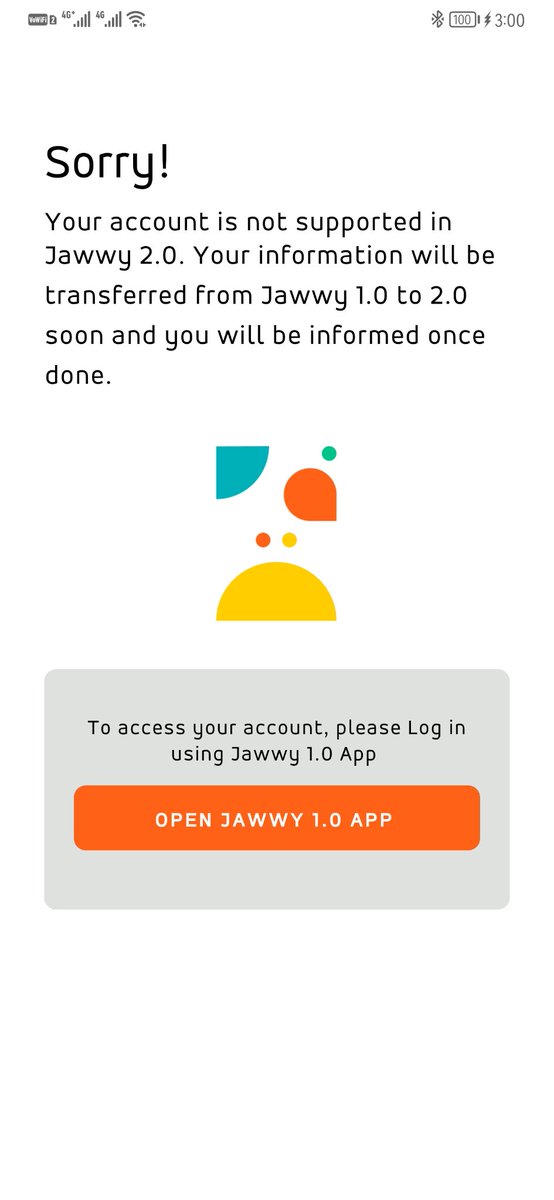 mohdforever's tweet photo. @jawwy صار لي اسبوع احاول افعل التطبيق الجديد يقول حسابك لا يدعم

وارقامي كلها اختفت من التطبيق القديم ... وش الحل ؟ https://t.co/2ptuQLPUeo