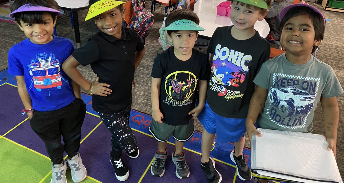Are you ready kids? AYE AYE CAPTAIN! These precious table captains are in charge of distributing UFLI materials to their classmates &amp; making sure their tables stay organized throughout the day. We are learning to be thoughtful &amp; responsible friends.😍 ⁦<a href="/HumbleISD_CE/">Centennial Elementary</a>⁩ 🚂💨✨