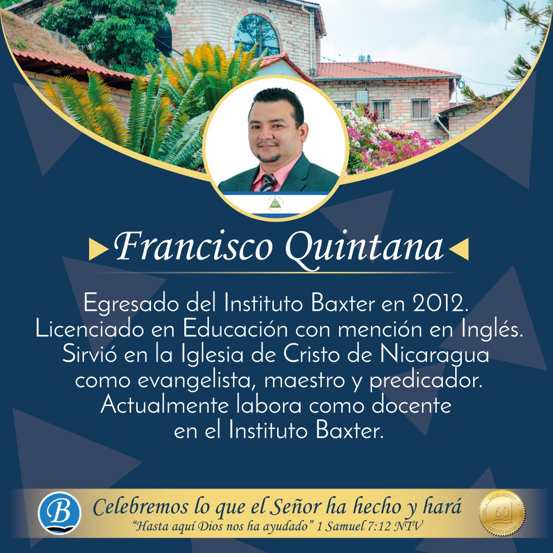 InstitutoBaxter's tweet photo. Meet our speakers for this 2024 Baxter Lectureship “Let’s celebrate what the Lord has done and will do”
#BaxterSeminar #BaxterSpeakers #Baxter60years #seminariobaxter2024
Baxter Seminar pre-registration form: https://t.co/yK6Xg4TH8K https://t.co/CciaKouuWm