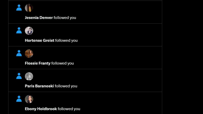 QUE ES LO QUE QUIEREN DE MÍ ESTAS CUENTAS RARAS.
YA BLOQUEE MUCHISIMAS CUENTAS Y NO PARAN DE SEGUIRME.
¡¡¡YA DEJENME EN PAZ!!!
#NOALCONTENIDOADULTO #NOALSEXO
#NOALAREGLA34 #NOALAPORNOGRAFÍA
#NOALCONTENIDODEDESNUDOS 
😡😡😡😡 👎👎👎👎