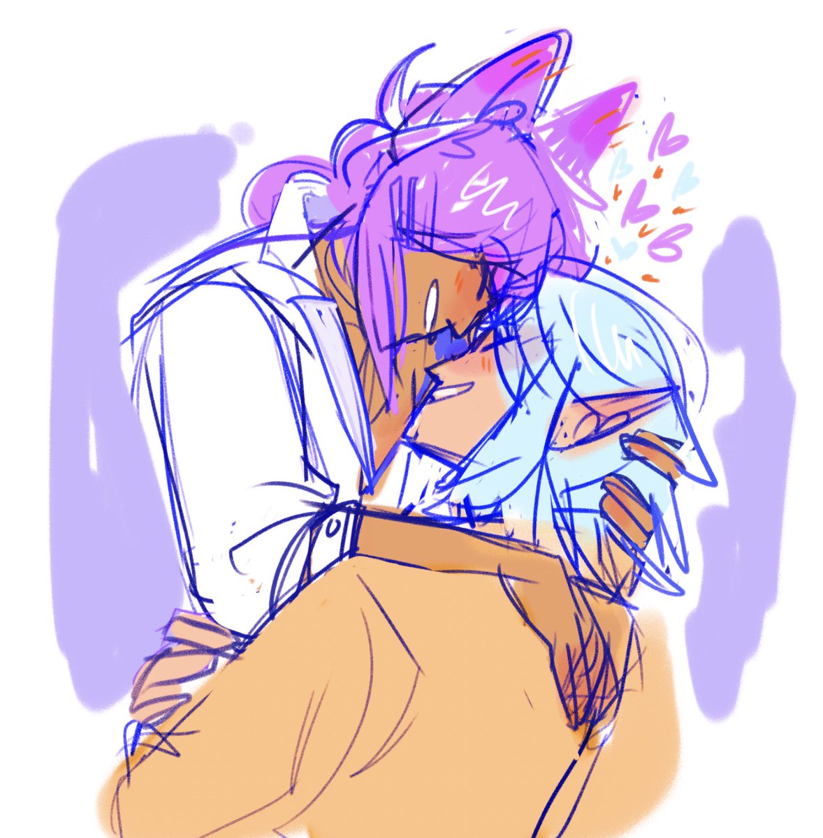 appleatoll's tweet photo. They make so me unwell 
Haurchefant and Rinbunns T’ailos https://t.co/auGaTdaacI