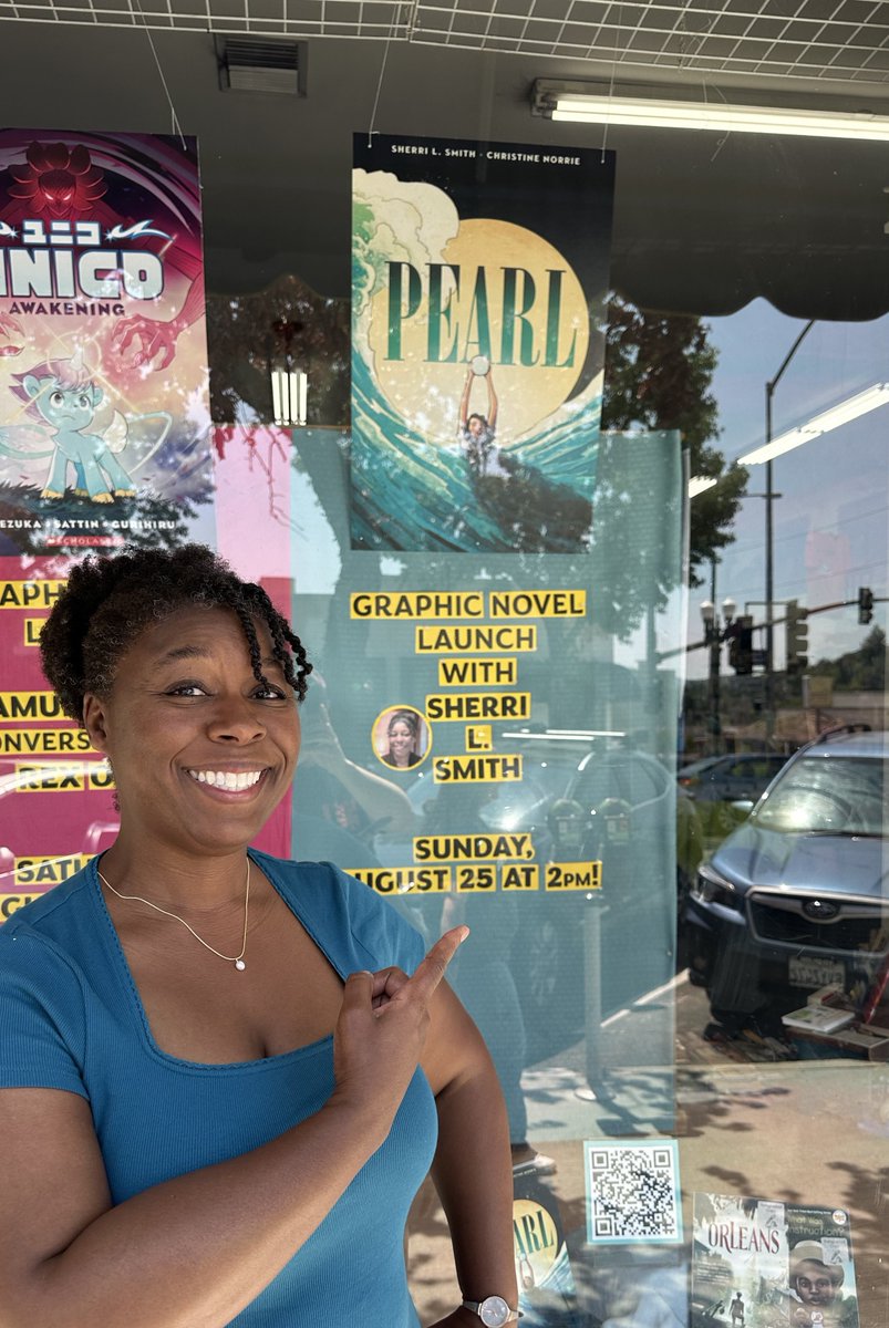 Folks, the PEARL book launch was FANTASTIC! Thank you <a href="/Onceuponatimebk/">Once Upon A Time Bookstore</a>!
Get your signed copy in store or online. Link in the bio.
#PEARL #graphicnovel #teachers #librarians #books #wwii #historicalfiction #signedbooks