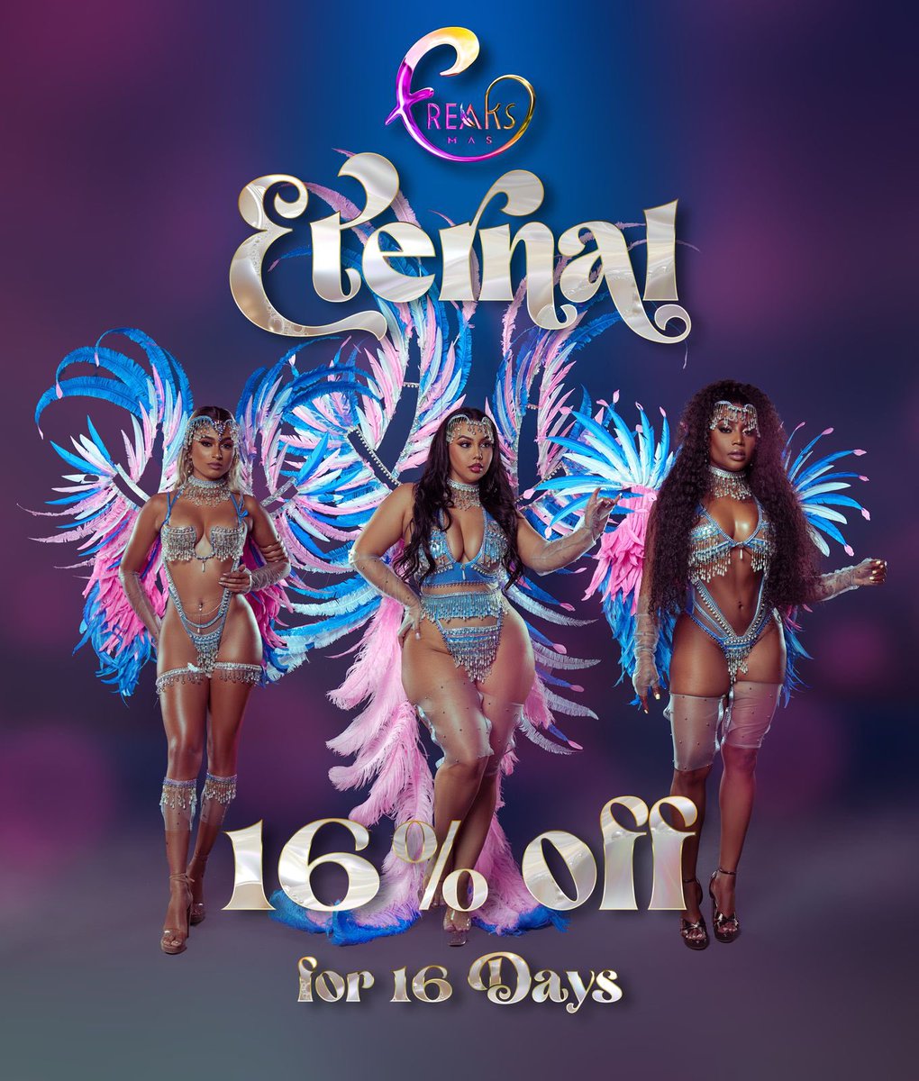 🚨𝗘𝗧𝗘𝗥𝗡𝗔𝗟 𝗠𝗔𝗦𝗤𝗨𝗘𝗥𝗔𝗗𝗘𝗥𝗦 𝗢𝗡𝗟𝗬 🚨
𝐋𝐔𝐂𝐊𝐘 𝟏𝟔 𝐏𝐑𝐎𝐌𝐎𝐓𝐈𝐎𝐍 🎉

Discount Code: 𝐋𝐔𝐂𝐊𝐘 𝟏𝟔
freaksmas.com

𝙏𝙚𝙧𝙢𝙨 𝙖𝙣𝙙 𝙘𝙤𝙣𝙙𝙞𝙩𝙞𝙤𝙣𝙨 𝙖𝙥𝙥𝙡𝙮.

🇺🇸 Miami Carnival 🌴
𝟏𝟐𝐭𝐡 &amp; 𝟏𝟑𝐭𝐡 𝐎𝐜𝐭𝐨𝐛𝐞𝐫, 𝟐𝟎𝟐𝟒
