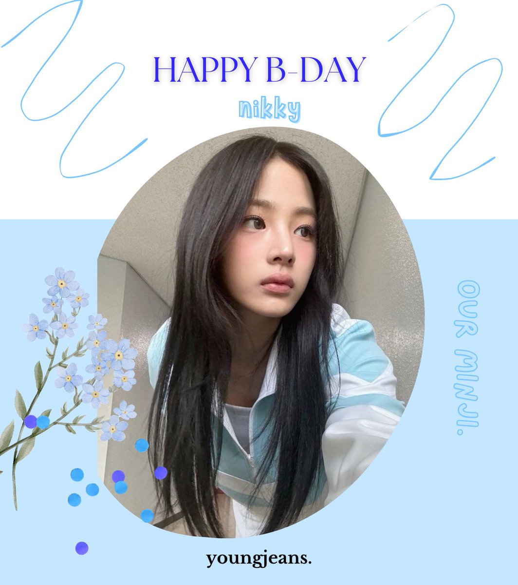 # 💙 NIKKY HAPPY B-DAY!!!

É com muito amor que desejamos feliz aniversário ao nosso incrível integrante NIKKY! Te amamos muito, Nikky, feliz aniversário. ♡

— YOUNGJEANS.