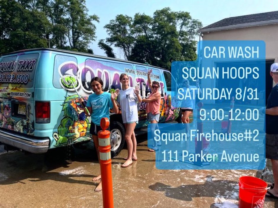 Support Manasquan Girls Basketball’s Car 🚘 Wash 🧼 this Saturday <a href="/SquanGirlsBBall/">Manasquan Girls Basketball</a>