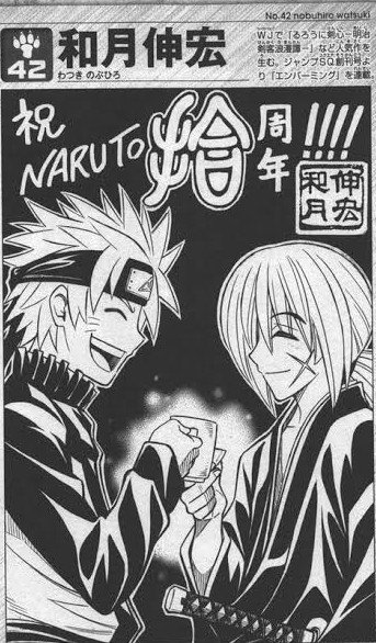 sandman_AP's tweet photo. Oda's friend and Naruto author Kishimoto's recent remarks in France are trending on Twitter. In 2021, Kishimoto praised Watuki, saying that he feels Watsuki's pen is more powerful than a sword when drawing manga.🥰
