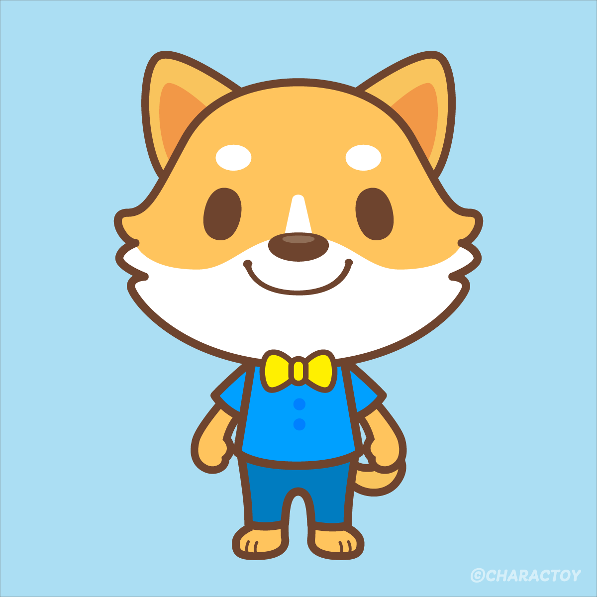 charactoy's tweet photo. 幼児用教材をイメージした柴犬キャラクター
#キャラクター #かわいい #ポップ https://t.co/eaGvLZqQdP