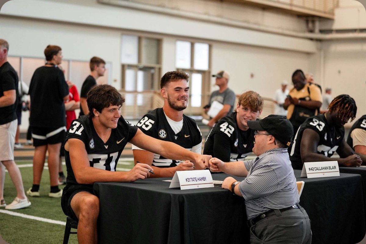 It’s more than just a game 🖤💛 <a href="/tatehamby13/">Tate Hamby</a> <a href="/VandyFootball/">Vanderbilt Football</a>