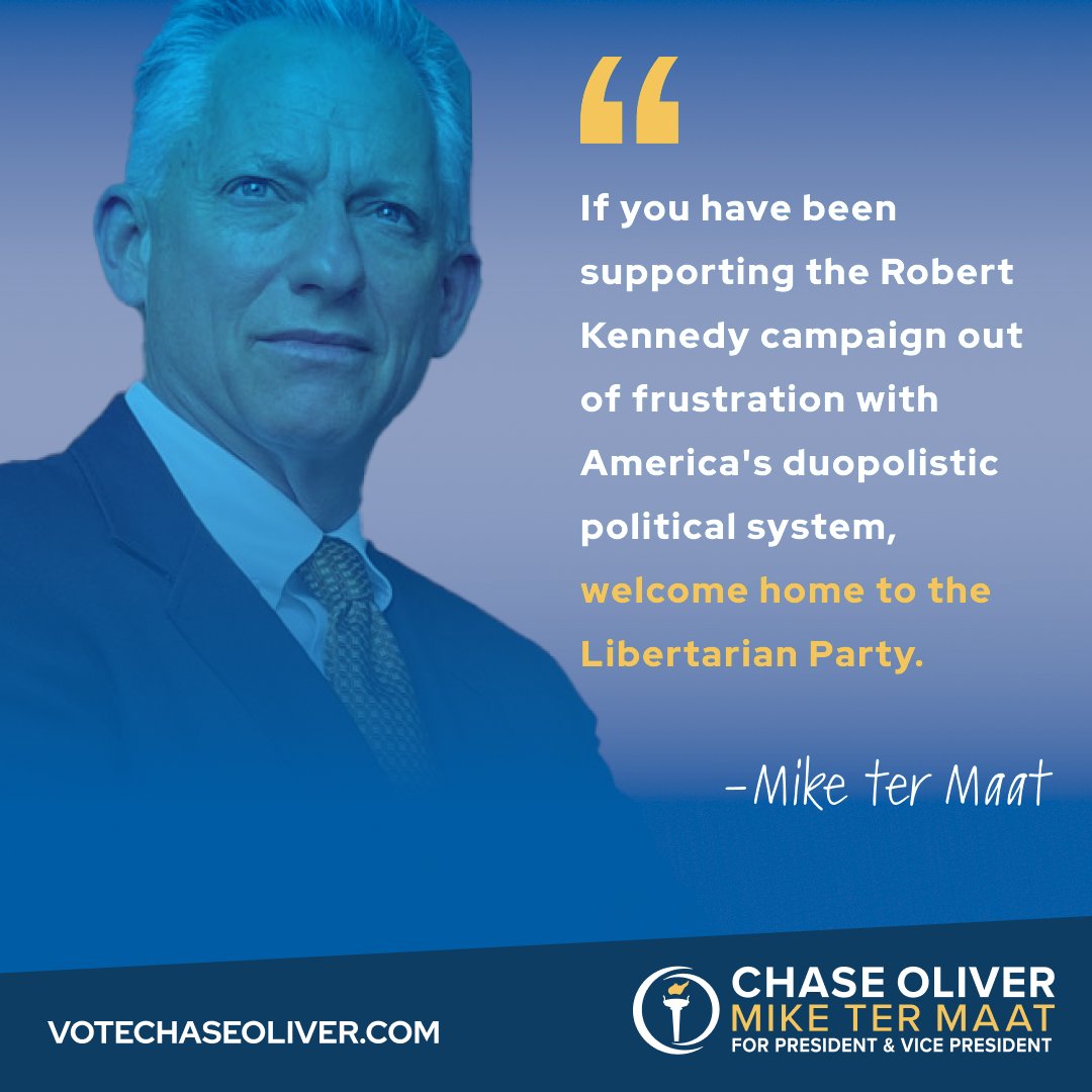 Tired of the same old politics? If you supported Robert Kennedy out of frustration, discover a new path with the Libertarian Party. 🗽