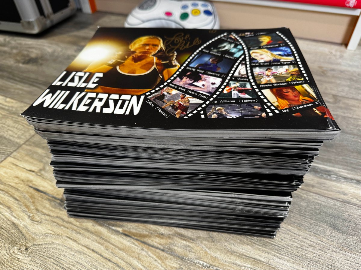 Shenmue World 🌏 (@shenmueworld) on Twitter photo 🌏 Shenmue World Issue 3: Update 5 - Bonus Items Announced + Lisle Wilkerson Prints Update!
☑️ <a href="/SEGAbits/">SEGAbits.com 💥 SEGA News</a> Event Voice Actor Reunion Print.
☑️ <a href="/JohnnyQuan/">Johnny Quan</a> Shenmue Banner Bookmarks (x2).
Signed prints from <a href="/lisleweapon/">Lisle Wilkerson</a> arrived & look fabulous! ✨
Read:
🔗kickstarter.com/projects/skill… 🌏 Shenmue World Issue 3: Update 5 - Bonus Items Announced + Lisle Wilkerson Prints Update!
☑️ <a href="/SEGAbits/">SEGAbits.com 💥 SEGA News</a> Event Voice Actor Reunion Print.
☑️ <a href="/JohnnyQuan/">Johnny Quan</a> Shenmue Banner Bookmarks (x2).
Signed prints from <a href="/lisleweapon/">Lisle Wilkerson</a> arrived & look fabulous! ✨
Read:
🔗kickstarter.com/projects/skill…