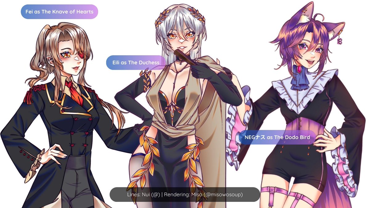 🎶【CHASE ME, FASHIONISTAS】🎵

Thank you to Epsi and our chorus for trusting me with sketching and rendering our sprites!

#東画 #neggplanted #hyetalcloud #hyunillust #81senear #Kleiart #TOKIstration #MiAinwav #seilART #crm1ia #utopia_nui_ #MamieMegu #j437_ #frenlize