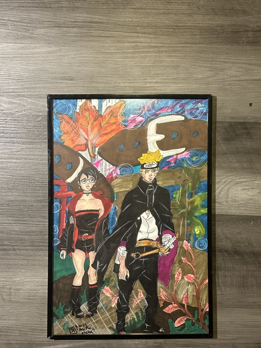 onlyonejaevonn's tweet image. Purchase this piece only on gettothecorner.com/welcome/thruth…
#AnimeArt
#FramedArtwork
#MangaStyle
#HandDrawnArt
#NarutoArt
#OriginalArtwork
#ArtisticExpression
#CreativeIllustration
#PopCultureArt
#VibrantColors
#AnimeFanArt

#UniqueArtwork #boruto #ikemoto #kishimoto