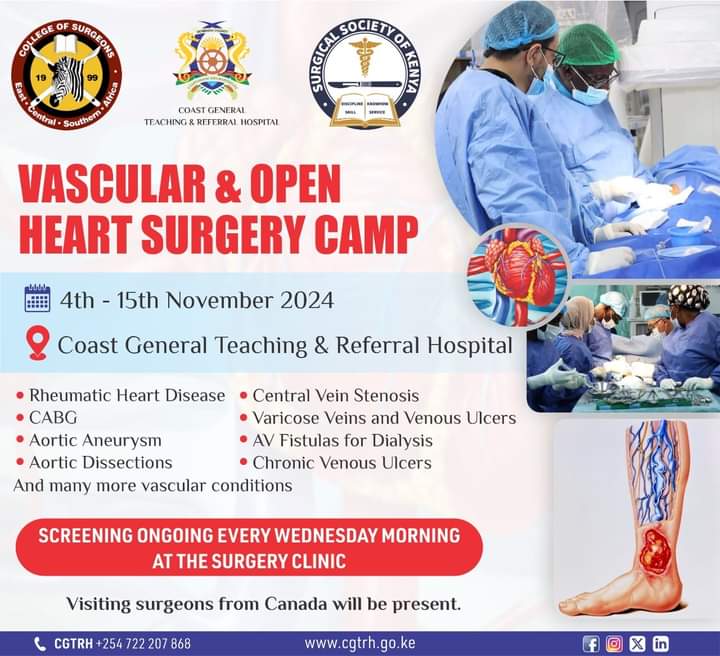 SubcountyAdmin's tweet image. Save these dates ! 🙂
#AfyaMashinani #HeartCamp
@CoastReferral