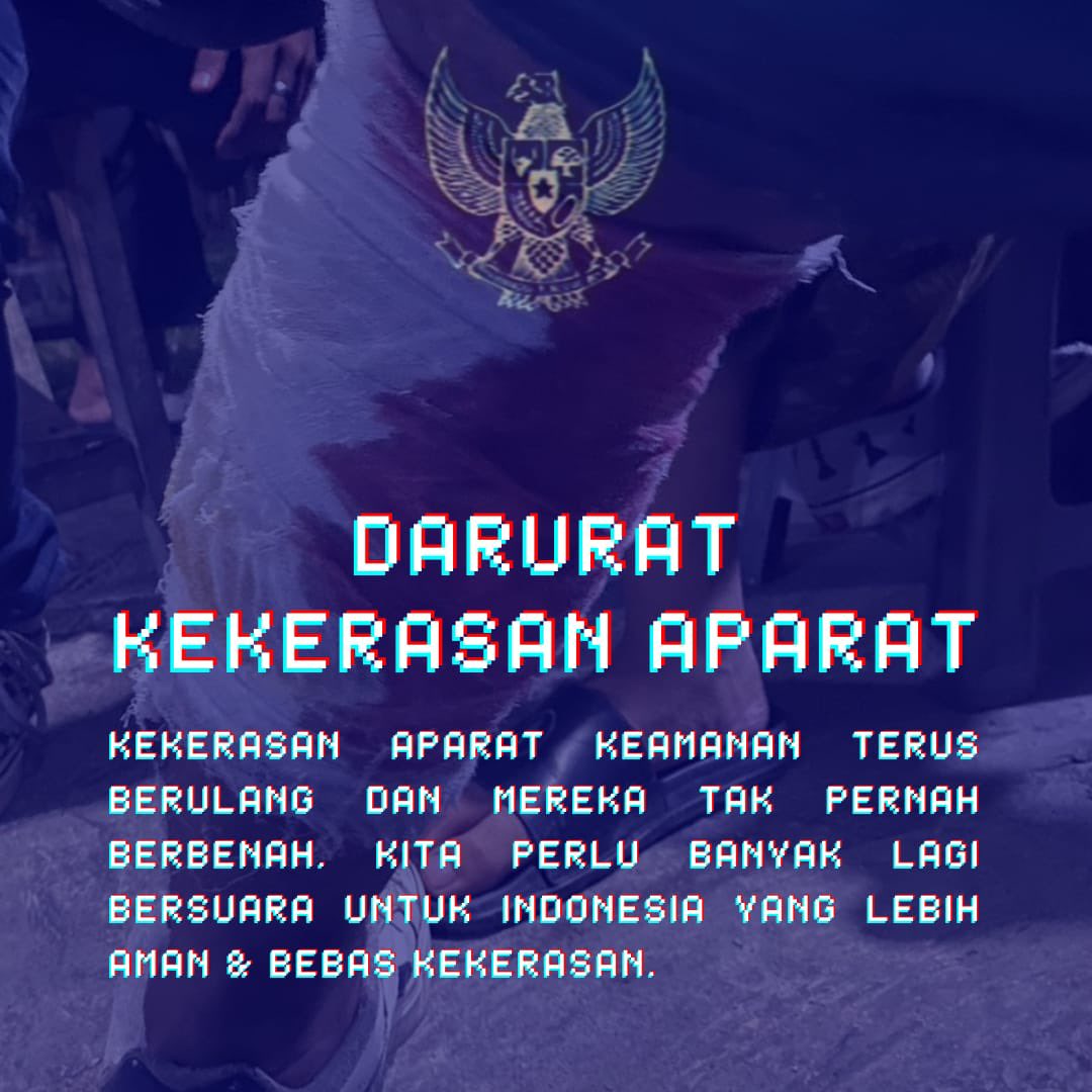 Jika menemukan bukti visual kekerasan aparat, silahkan reply atau quote tweet menggunakan tagar #DaruratKekerasanAparat 

Agar dokumentasi ini menjadi tambahan bukti bahwa kita butuh #ReformasiPOLRI segera!

#PanggilanDarurat ini diserukan untuk masyarakat yang melawan.

Hidup