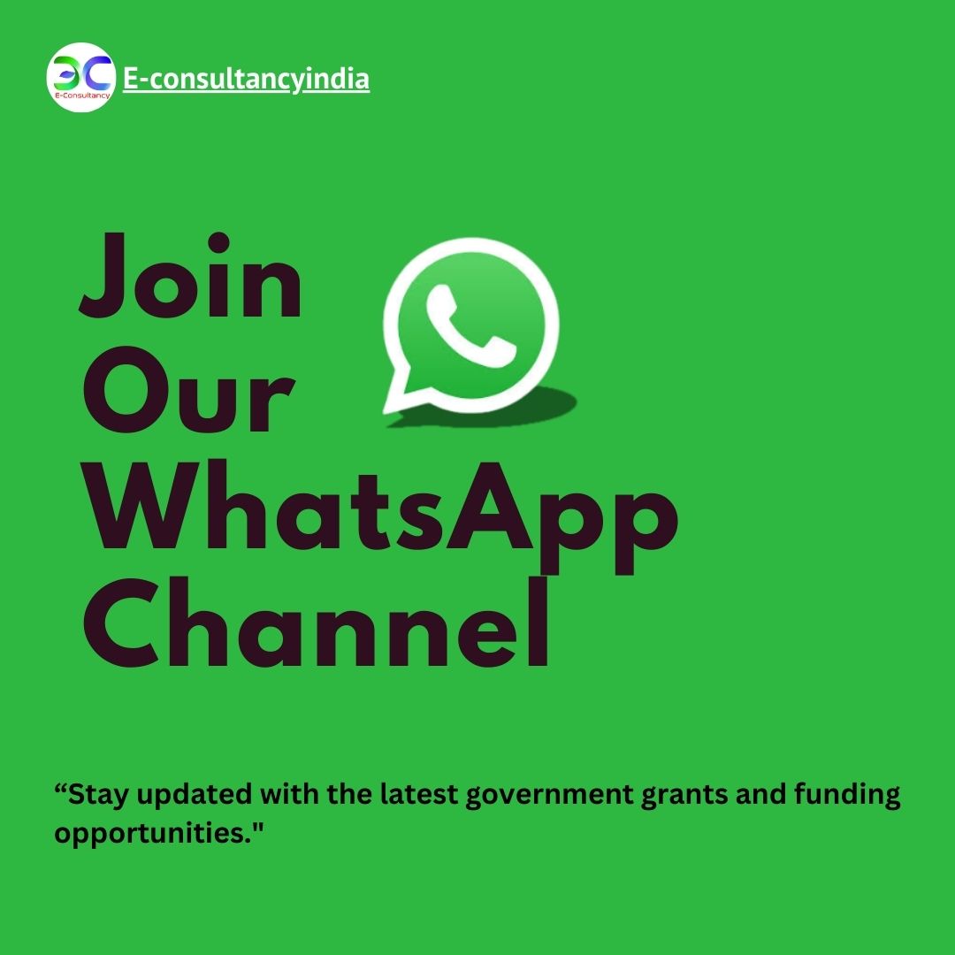 econsultancyind's tweet photo. https://t.co/42dtZjsLxQ...
Join our E-Consultancy WhatsApp channel to stay informed about the latest government grants and funding opportunities! https://t.co/AGs8QK37bf