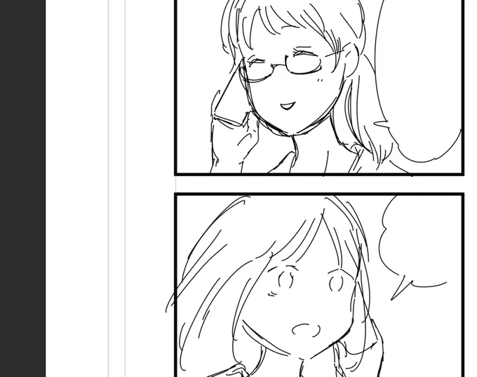 今日も描き描き。これは10月更新分の予定〜