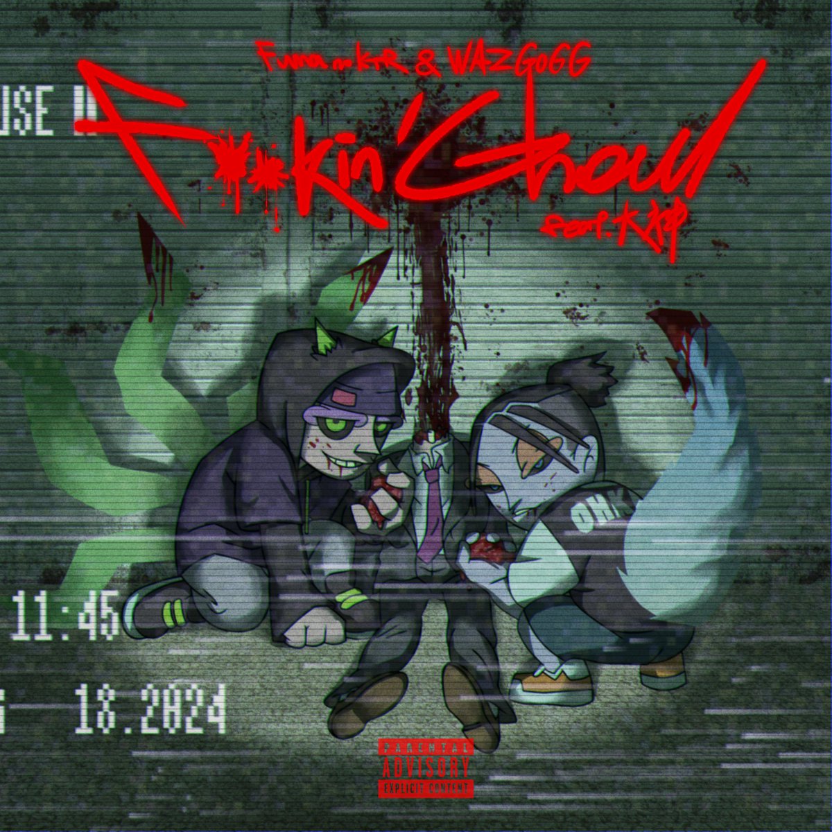 Fuma_no_KTR's tweet photo. 【情報解禁!!!!!】

🥷8.28 00:00 release🥷

Fuma no KTR&amp;WAZGOGG
F**kin' Ghoul feat.大神

https://t.co/Ah8ZidUPys https://t.co/rktZ18UUmb