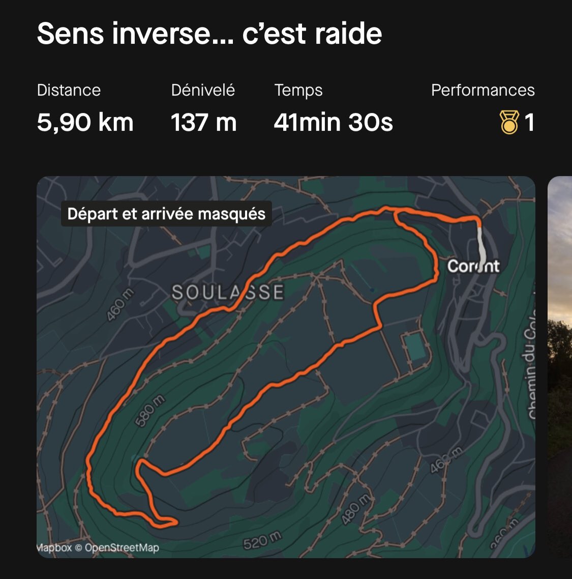 ouserkaf63's tweet photo. J’ai tourné en sens inverse… pas facile… 😅
#footing #corent #leverdesoleil #run https://t.co/VU5aL3On8N