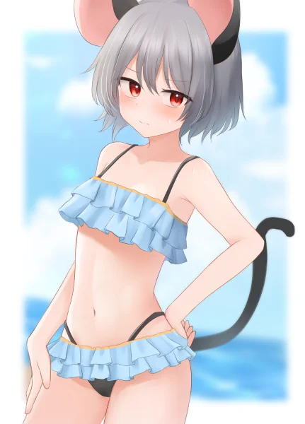 水着ナズーリンちゃん 